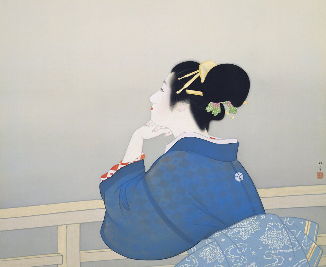 上村松園の描く女性のコーディネートがカワイイ